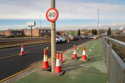 Obras de humanización de la VA-20.