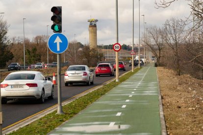 Obras de humanización de la VA-20.