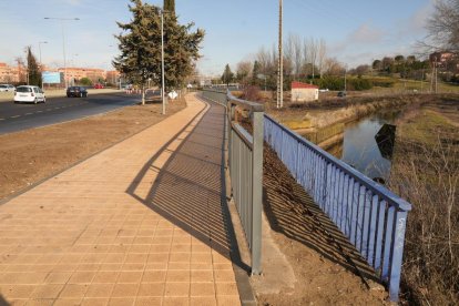 Obras de humanización de la VA-20.