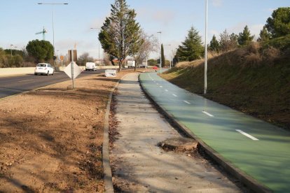 Obras de humanización de la VA-20.