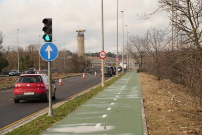 Obras de humanización de la VA-20.