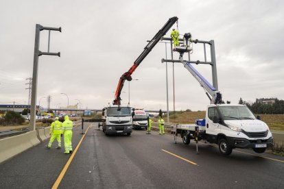 Obras de humanización de la VA-20.