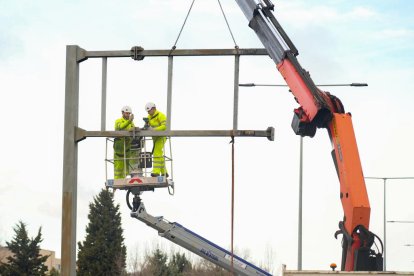 Obras de humanización de la VA-20.