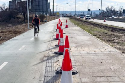 Obras de humanización de la VA-20.