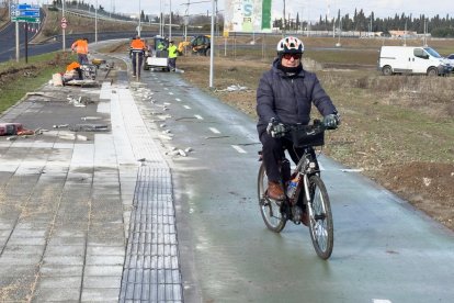 Obras de humanización de la VA-20.