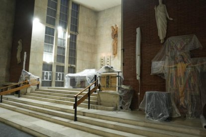 Obras en la Iglesia de la Inmacula Concepción de María