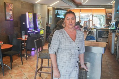 Nuria, trabajadora de la cafetería Capitel