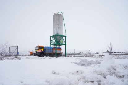 Nieve en la provincia de Valladolid.