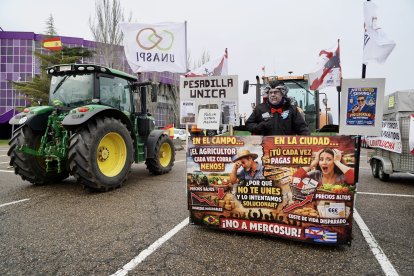 Nueva tractorada en Valladolid contra el acuerdo de Mercosur