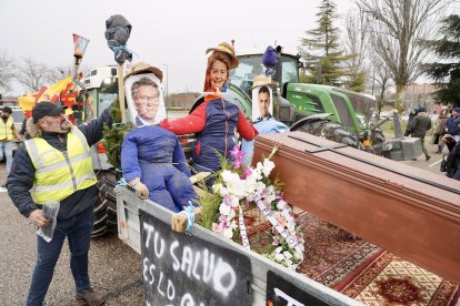 Nueva tractorada en Valladolid en contra de Mercosur