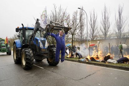 Nueva tractorada en Valladolid en contra de Mercosur