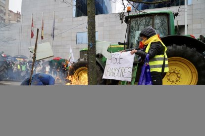 Nueva tractorada en Valladolid en contra de Mercosur