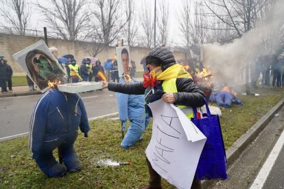 Nueva tractorada en Valladolid en contra de Mercosur