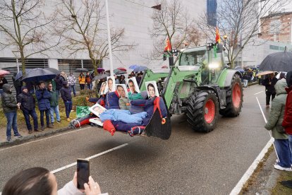 Nueva tractorada en Valladolid en contra de Mercosur