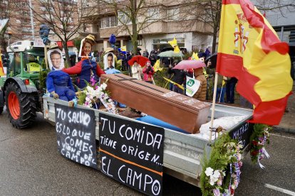 Nueva tractorada en Valladolid en contra de Mercosur