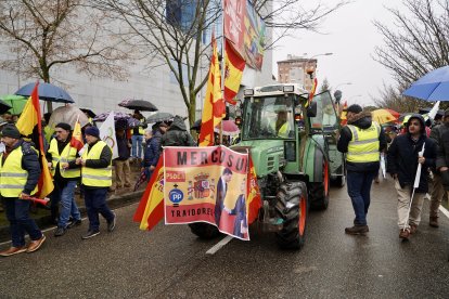 Nueva tractorada en Valladolid en contra de Mercosur