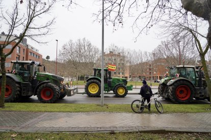 Nueva tractorada en Valladolid en contra de Mercosur
