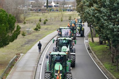 Nueva tractorada en Valladolid en contra de Mercosur
