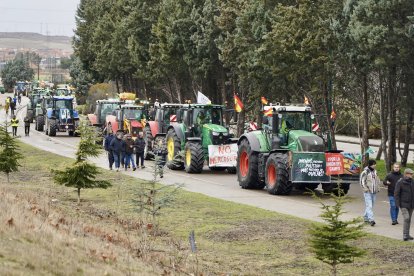 Nueva tractorada en Valladolid en contra de Mercosur