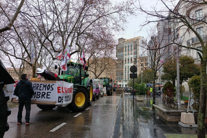 Nueva tractorada en Valladolid contra el acuerdo de Mercosur