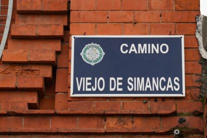 Camino Viejo de Simancas en la actualidad