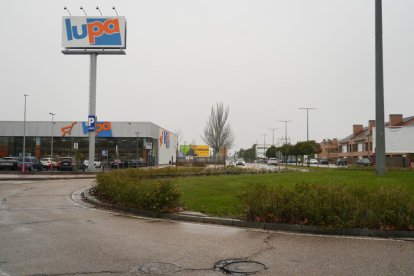 Camino Viejo de Simancas en la actualidad, a la altura de El Peral