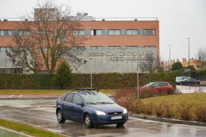 Camino Viejo de Simancas en la actualidad, a la altura de El Peral