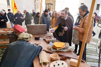 Recreación de un campamento de los Tercios de Flandes en San Pablo.