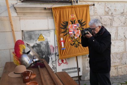 Recreación de un campamento de los Tercios de Flandes en San Pablo.