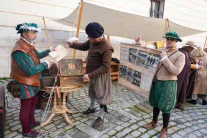 Recreación de un campamento de los Tercios de Flandes en San Pablo.