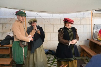 Recreación de un campamento de los Tercios de Flandes en San Pablo.