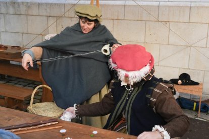 Recreación de un campamento de los Tercios de Flandes en San Pablo.