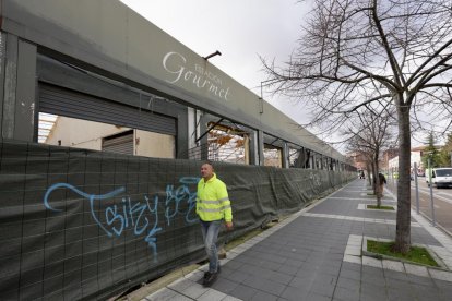 Obras en la estación de trenes