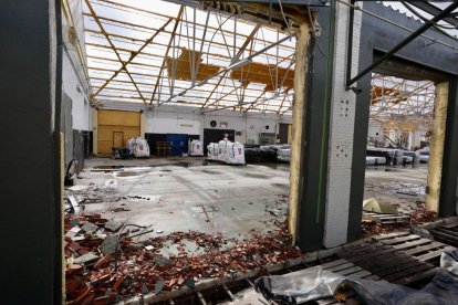 Obras en la estación de trenes