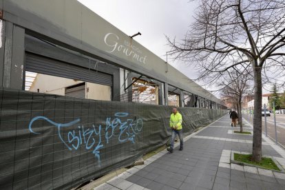 Obras en la estación de trenes