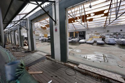 Obras en la estación de trenes