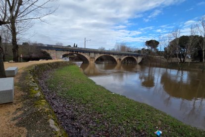 Paso del río Cega por Viana