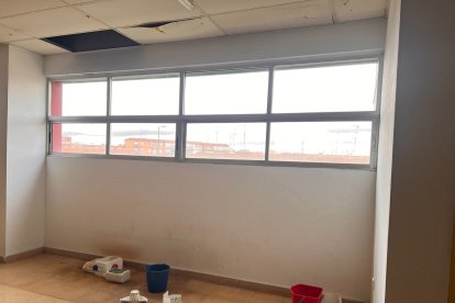 Estado del Polideportivo Canterac