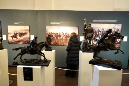 Una imagen de la exposición en Las Francesas.