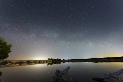 Cielo en las riberas de Castronuño