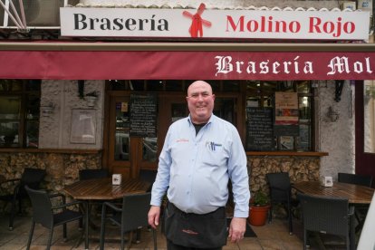 Carlos Felipe, trabajador de la brasería Molino Rojo.
