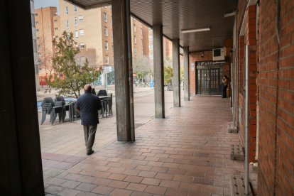 La calle vallisoletana mitad centro, mitad vía