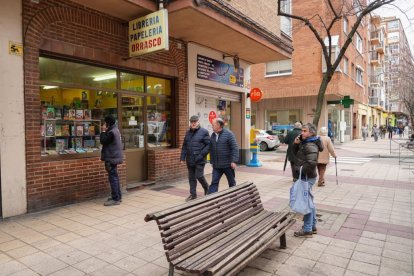 La calle vallisoletana mitad centro, mitad vía