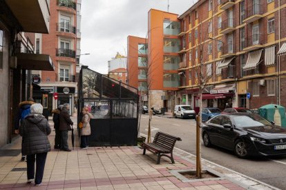 La calle vallisoletana mitad centro, mitad vía