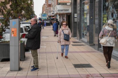 La calle vallisoletana mitad centro, mitad vía