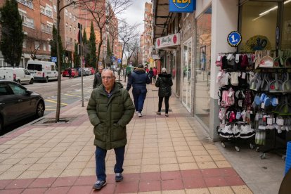 La calle vallisoletana mitad centro, mitad vía