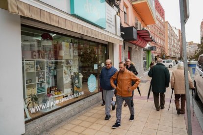 La calle vallisoletana mitad centro, mitad vía