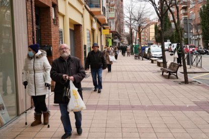 La calle vallisoletana mitad centro, mitad vía