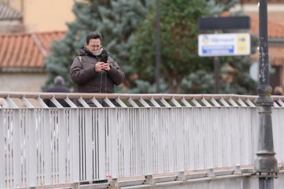El río Duratón a su paso por Rábano y Peñafiel en Valladolid