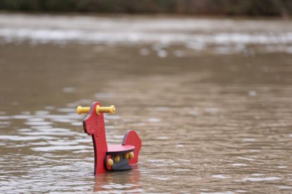 El río Duratón a su paso por Rábano y Peñafiel en Valladolid